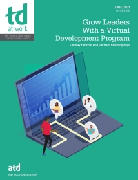 Cover image: Grow Leaders With a Virtual Development Program 9781952157875