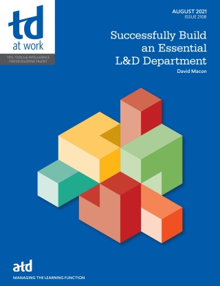 表紙画像: Successfully Build an Essential L&D Department 9781952157929