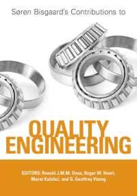 Imagen de portada: Soren Bisgaard’s Contributions to Quality Engineering 1st edition 9780873899567