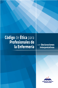 Imagen de portada: Código de Ética para Profesionales de la Enfermería con Declaraciones Interpretativas 9781558105997