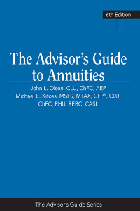 Imagen de portada: The Advisor’s Guide to Annuities 6th edition 9781954096448