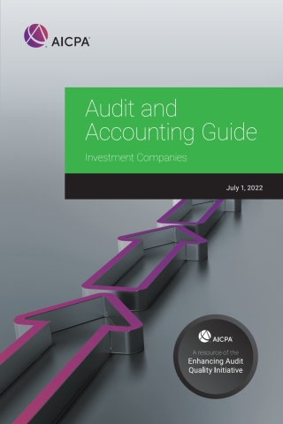 Cover image: Audit and Accounting Guide Investment Companies 1st edition 9781955159289