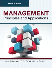 Cover image: Management: Principles and Applications 5th edition 9781955543279
