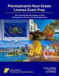 Omslagafbeelding: Pennsylvania Real Estate License Exam Prep: All-in-One Review and Testing to Pass Pennsylvania's Pearson Vue Real Estate Exam  2nd edition 9781955919470