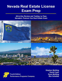 صورة الغلاف: Nevada Real Estate License Exam Prep: All-in-One Review and Testing to Pass Nevada's Pearson Vue Real Estate Exam 4th edition 9781955919586