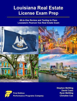 Cover image: Louisiana Real Estate License Exam Prep: All-in-One Review and Testing to Pass Louisiana's Pearson Vue Real Estate Exam 1st edition 9781955919654