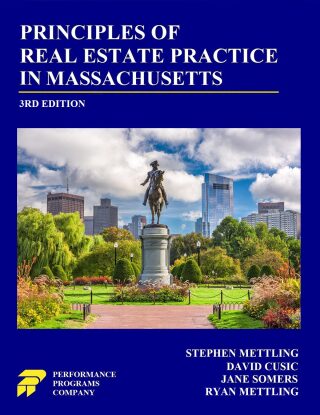 Titelbild: Principles of Real Estate Practice in Massachusetts: 3rd Edition 3rd edition 9781955919692
