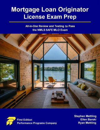 Titelbild: Mortgage Loan Originator License Exam Prep: All-in-One Review and Testing to Pass the NMLS SAFE MLO Exam 1st edition 9781955919807