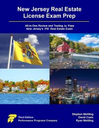 Imagen de portada: New Jersey Real Estate License Exam Prep: All-in-One Review and Testing to Pass New Jersey's PSI Real Estate Exam 3rd edition 9781955919883