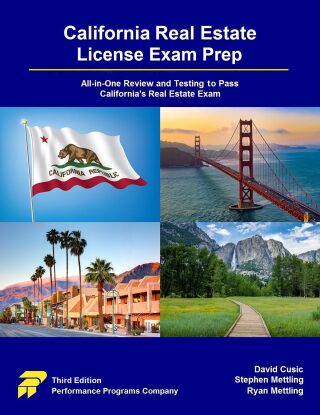 Cover image: California Real Estate License Exam Prep: All-in-One Review and Testing to Pass California's Real Estate Exam 3rd edition 9781955919913