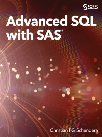 صورة الغلاف: Advanced SQL with SAS 9781955977876