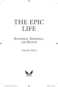 Cover image: The Epic Life 9781956454819