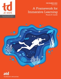 Cover image: A Framework for Immersive Learning 9781957157290