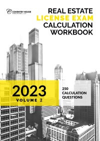 Omslagafbeelding: Real Estate License Exam Calculation Workbook: Volume 2 (2023 Edition) 1st edition 9781957426228