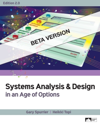 Imagen de portada: Systems Analysis & Design in an Age of Options Ed 2.0 BETA 2nd edition 9781958303191
