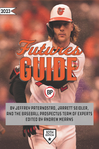 Imagen de portada: Baseball Prospectus Futures Guide 2023 10th edition 9781950716999