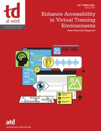 Cover image: Enhancing Accessibility in Virtual Training Environments 9781960231130