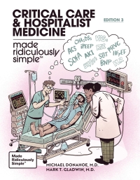 Omslagafbeelding: Critical Care and Hospitalist Medicine Made Ridiculously Simple 3rd edition 9781962445030