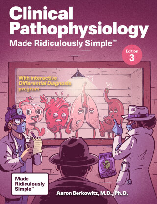 Imagen de portada: Clinical Pathophysiology Made Ridiculously Simple: Color Edition 3rd edition 9781962445184