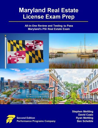 Cover image: Maryland Real Estate License Exam Prep: All-in-One Review and Testing to Pass Maryland's PSI Real Estate Exam 2nd edition 9781965482193