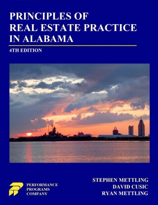 Cover image: Principles of Real Estate Practice in Alabama 4th edition 9781965482322