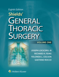 Imagen de portada: Shields' General Thoracic Surgery 8th edition 9781451195224