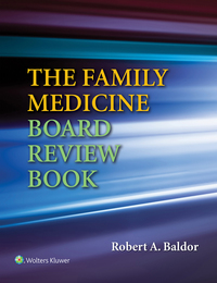 Imagen de portada: The Family Medicine Board Review Book 9781496370884