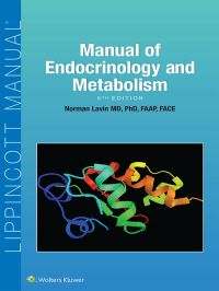 Cover image: Manual of Endocrinology and Metabolism 5th edition 9781496322647