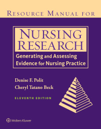 Cover image: Resource Manual for Nursing Research 11th edition 9781975112264