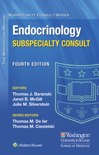 Imagen de portada: Washington Manual Endocrinology Subspecialty Consult 4th edition 9781975113339