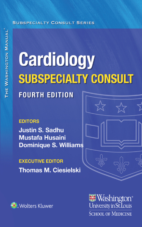 The Washington Manual Cardiology Subspecialty Consult, 4th Edition - FULL INSTANT DOWNLOAD | PDF DOCX EPUB