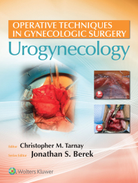 Imagen de portada: Operative Techniques in Gynecologic Surgery 9781496321060