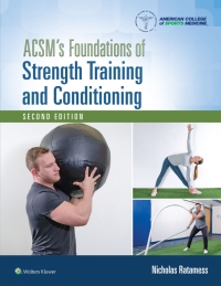 Imagen de portada: ACSM's Foundations of Strength Training and Conditioning 2nd edition 9781975118754