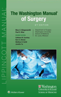 Cover image: The Washington Manual of Surgery 8th edition 9781975120061
