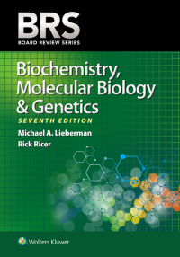 Cover image: BRS Biochemistry, Molecular Biology, and Genetics 7th edition 9781496399236