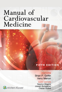 Imagen de portada: Manual of Cardiovascular Medicine 5th edition 9781496312600