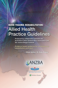 Omslagafbeelding: Burn Trauma Rehabilitation: Allied Health Practice Guidelines