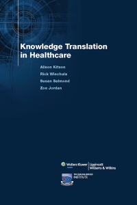表紙画像: Knowledge Translation and Management in Healthcare