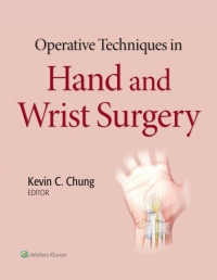 Cover image: Operative Techniques in Hand and Wrist Surgery 9781975127374