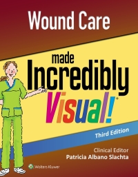 صورة الغلاف: Wound Care Made Incredibly Visual! 3rd edition 9781496398260