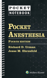 Imagen de portada: Pocket Anesthesia 4th edition 9781975136796