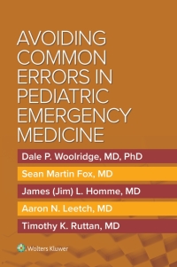 صورة الغلاف: Avoiding Common Errors in Pediatric Emergency Medicine 1st edition 9781975138332