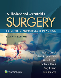 Cover image: Mulholland & Greenfield's Surgery 7th edition 9781975143169