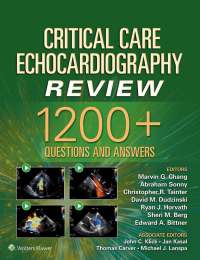 Imagen de portada: Critical Care Echocardiography Review 9781975144135