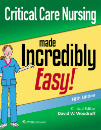 Imagen de portada: Critical Care Nursing Made Incredibly Easy! 5th edition 9781975144302