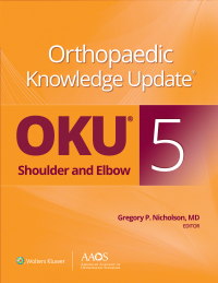 Cover image: Orthopaedic Knowledge Update: Shoulder and Elbow 5: Ebook without Multimedia 5th edition 9781975147730