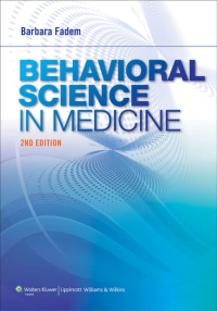 Cover image: Behavioral Science in Medicine 2nd edition 9781609136642