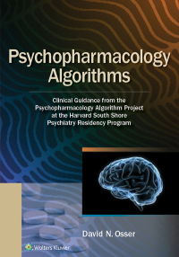 Titelbild: Psychopharmacology Algorithms 9781975151195