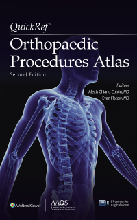 Titelbild: QuickRef Orthopaedic Procedures Atlas 2nd edition 9781975151256