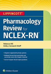 Imagen de portada: Lippincott NCLEX-RN Pharmacology Review 9781975109837